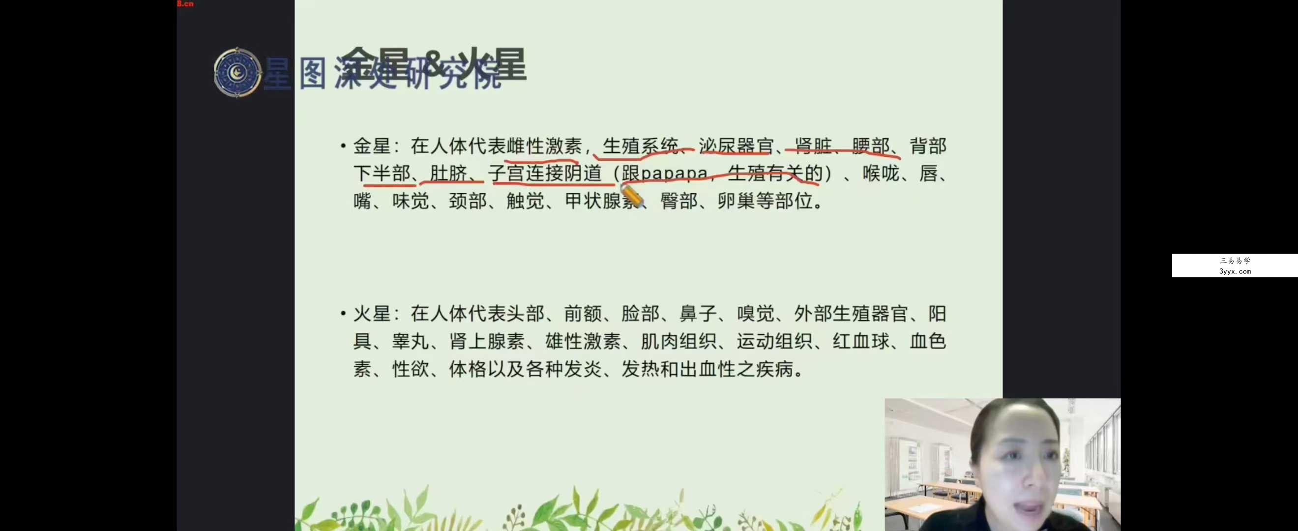 陈安逸占星院高阶专题课《医疗占星》第四期4集 资料图片
