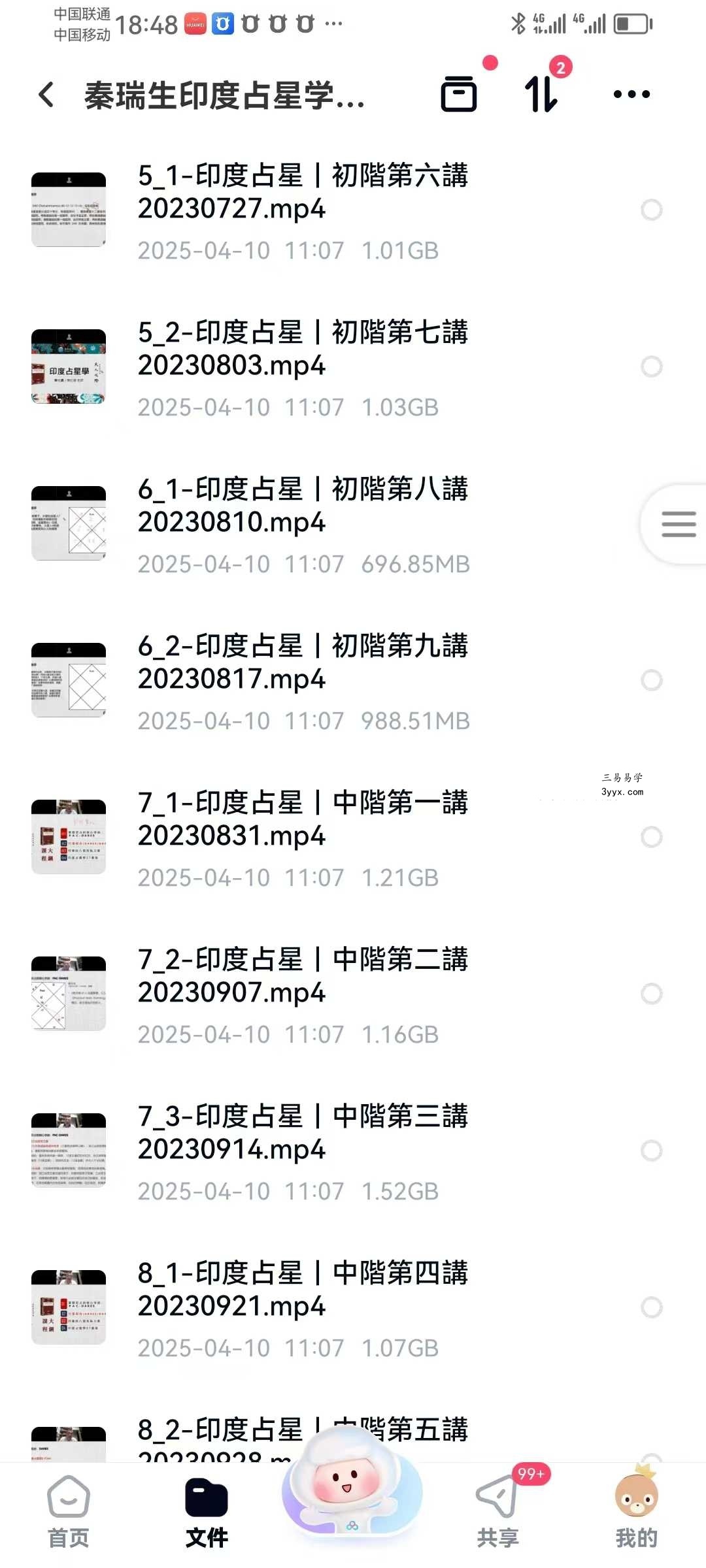 2023年 秦瑞生印度占星学｜三阶联报42集视频+课件 资料图片