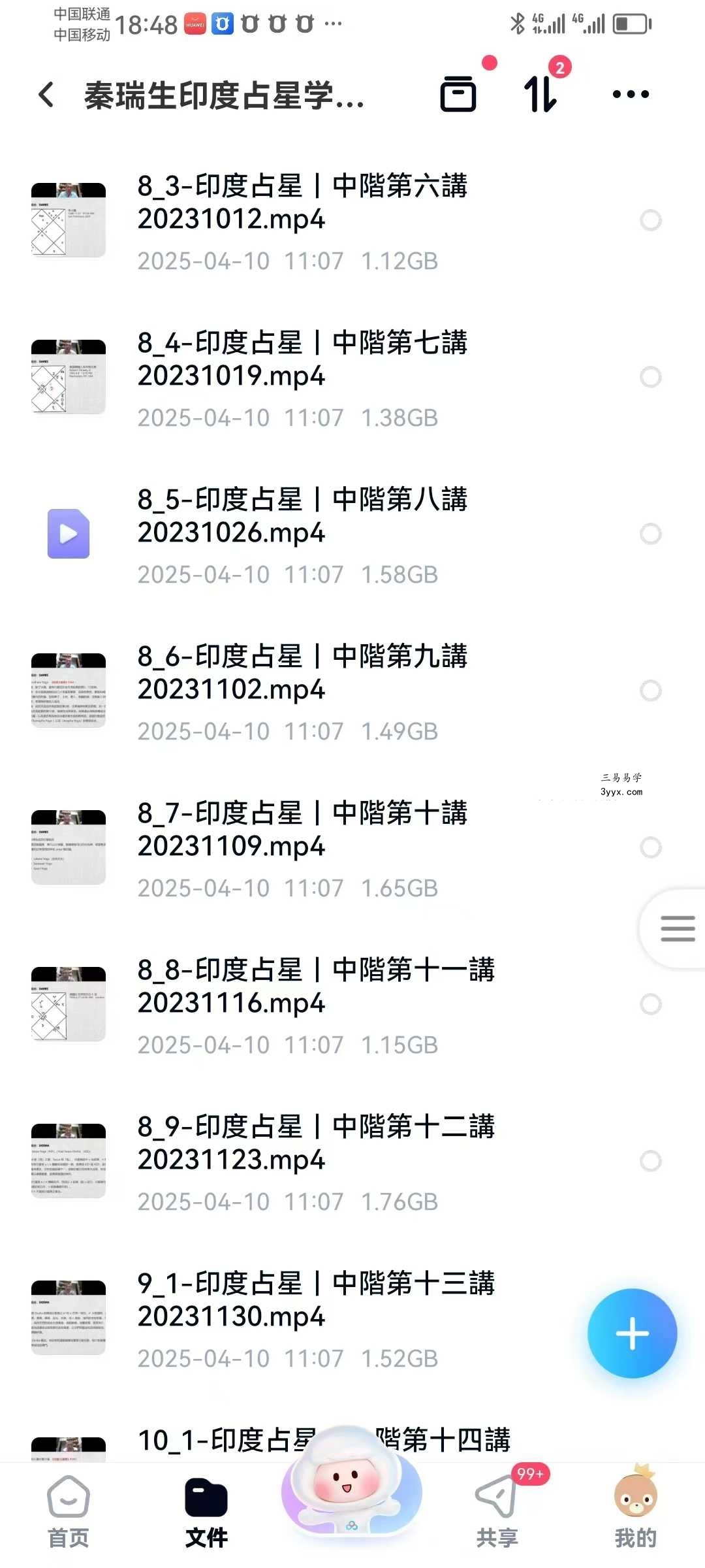 2023年 秦瑞生印度占星学｜三阶联报42集视频+课件 资料图片