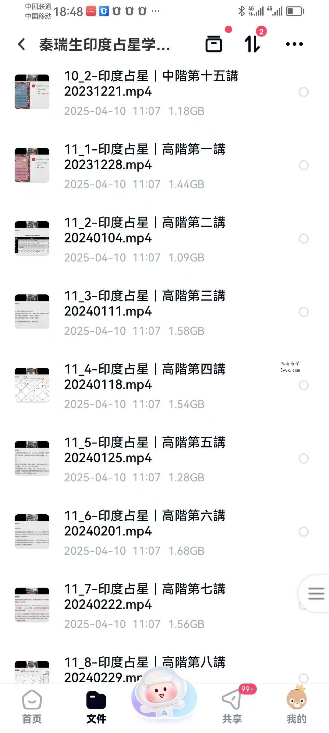 2023年 秦瑞生印度占星学｜三阶联报42集视频+课件 资料图片