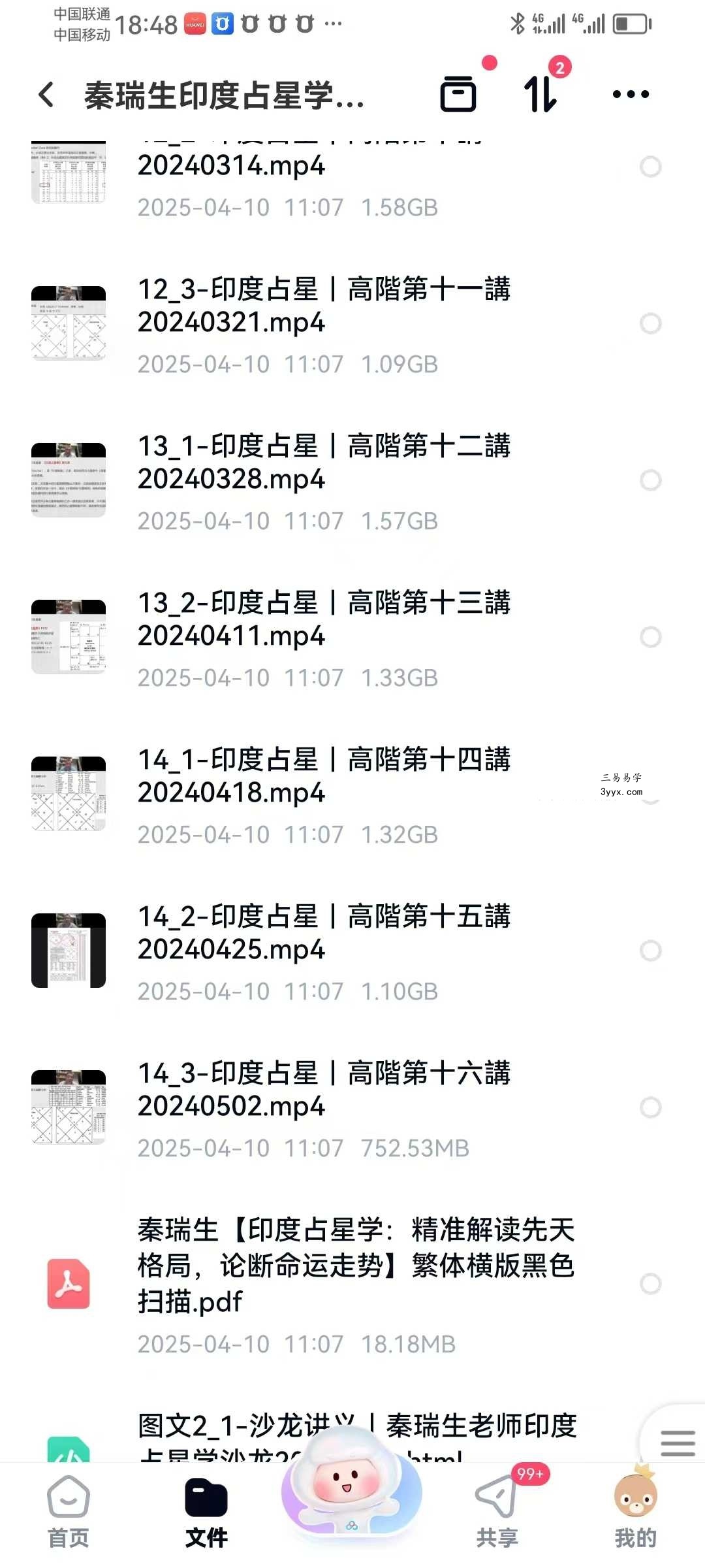 2023年 秦瑞生印度占星学｜三阶联报42集视频+课件 资料图片
