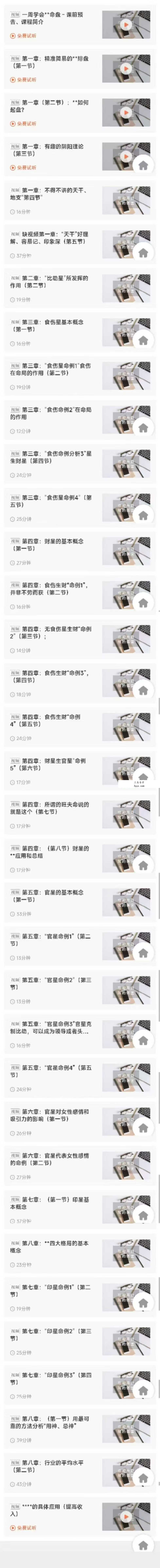 赖冠扬 一周学会分析自己的八字35集 资料图片