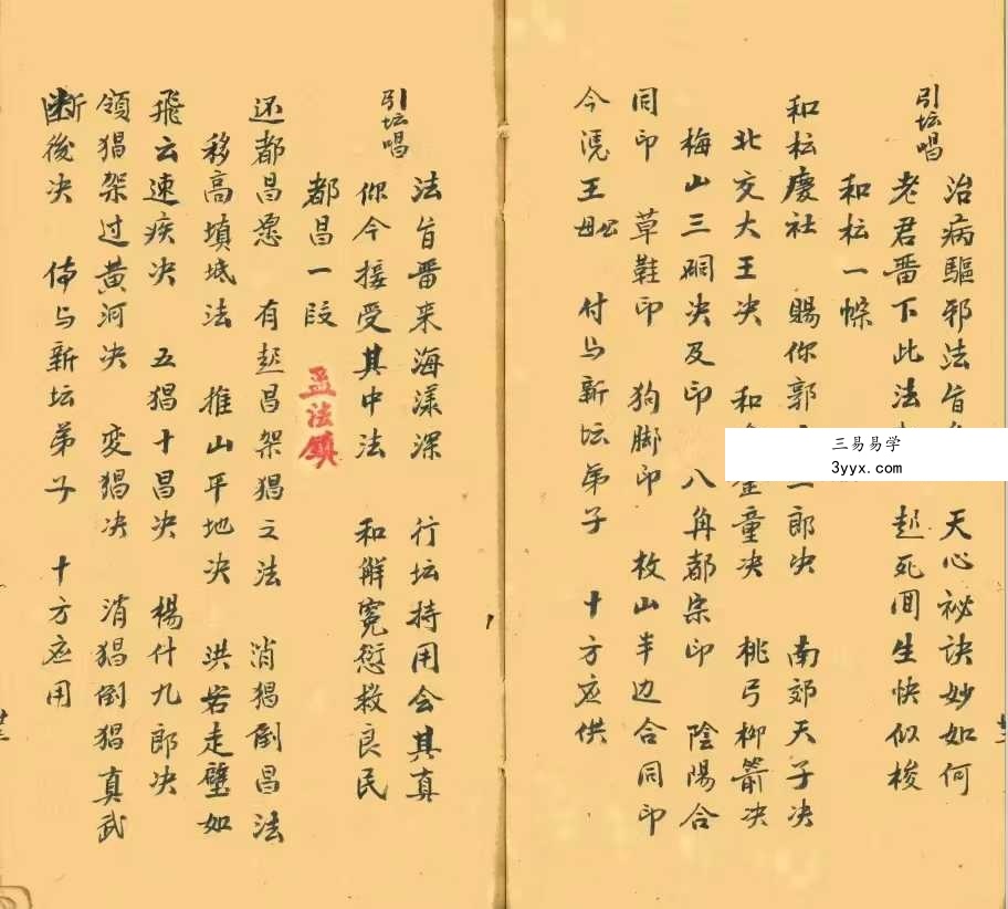 《元皇抛牌传度科》35筒子页 资料图片