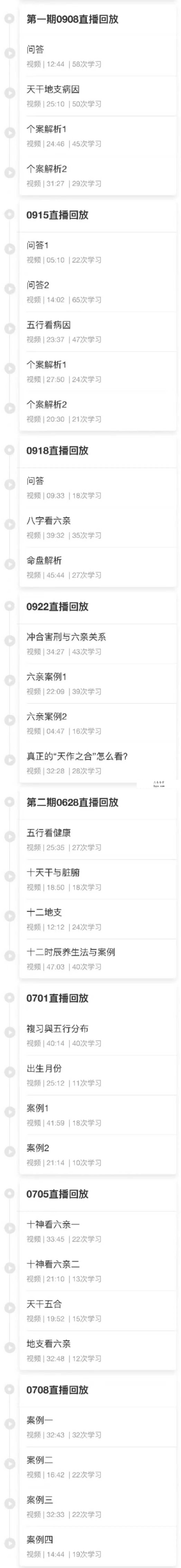 贺侨莉 八字应用篇 健康与六亲102节 资料图片