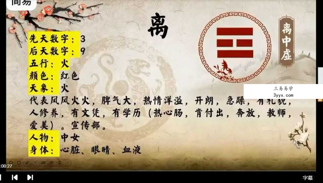 金霖《梅花易数》34集 资料图片