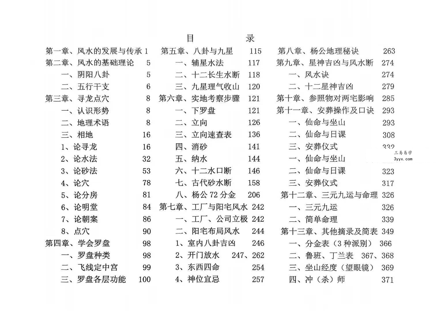 张彪《风水大全》381页 彩色 资料图片