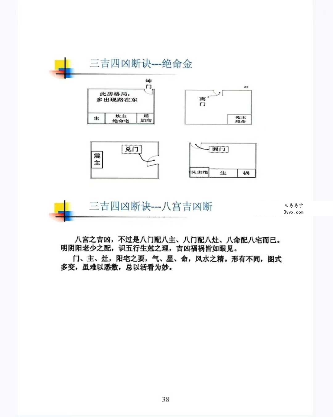 无风道《八宅秘法 阳宅调理 穿宫详解》341页 资料图片