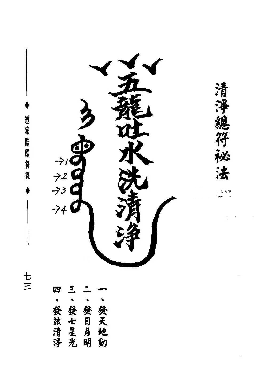 郑聿翔《道家阴阳符箓》197页 资料图片
