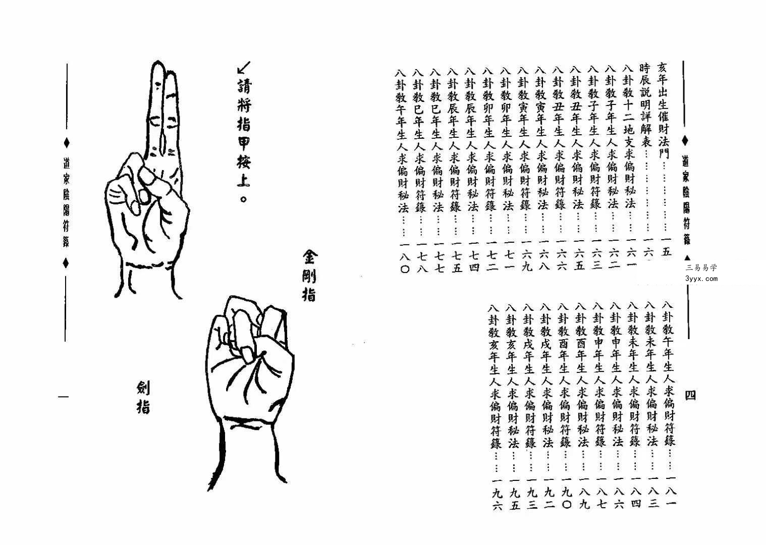 郑聿翔《道家阴阳符箓》197页 资料图片