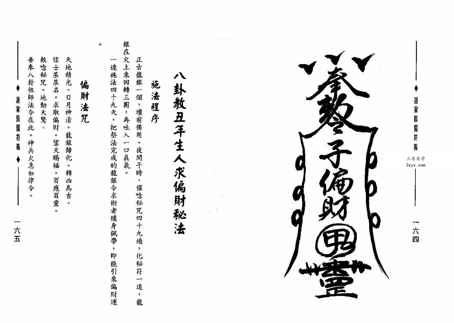 郑聿翔《道家阴阳符箓》197页 资料图片