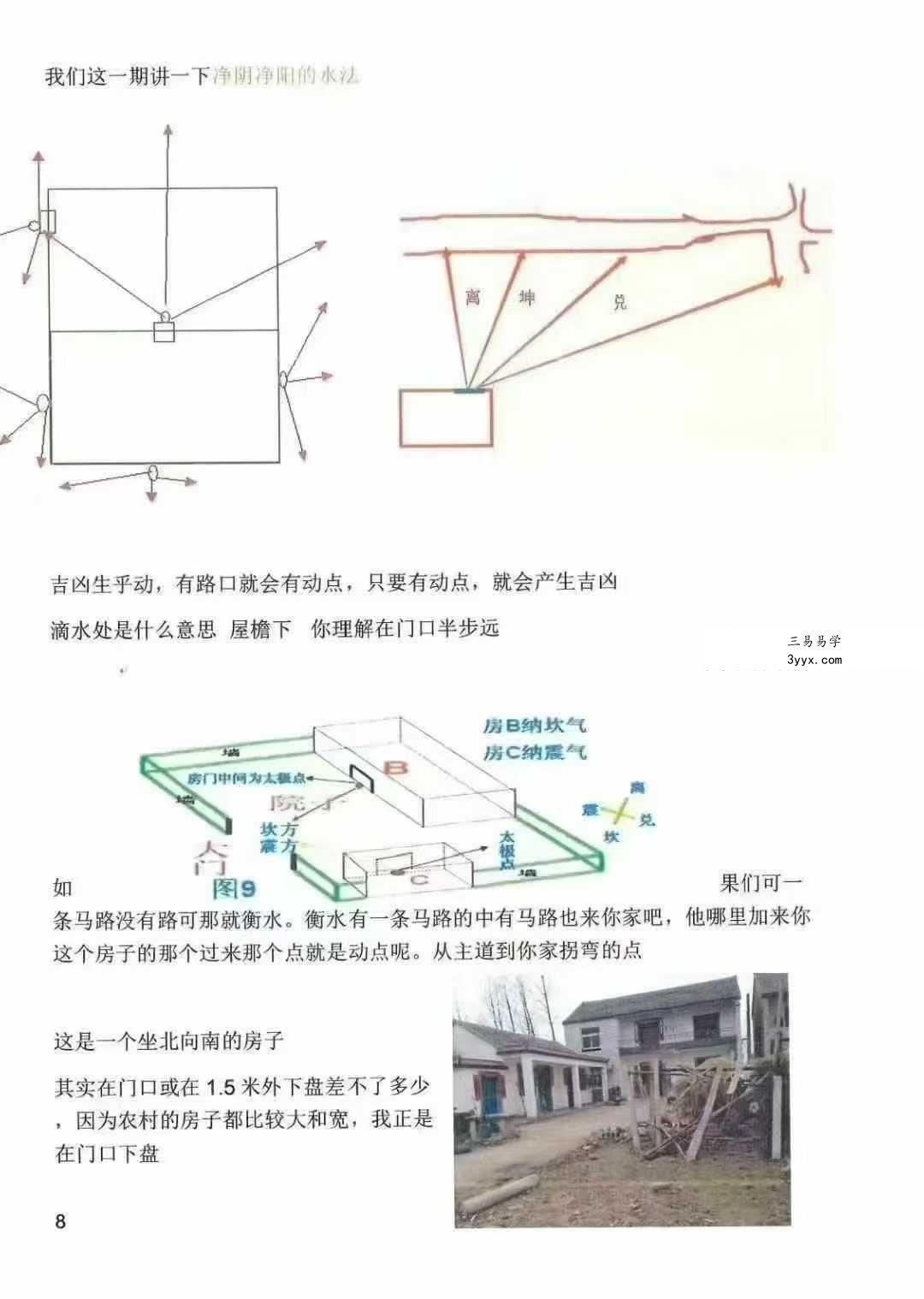 程义梁《砂水阴阳河洛阴阳诀》河洛阴阳诀笔记156页 资料图片