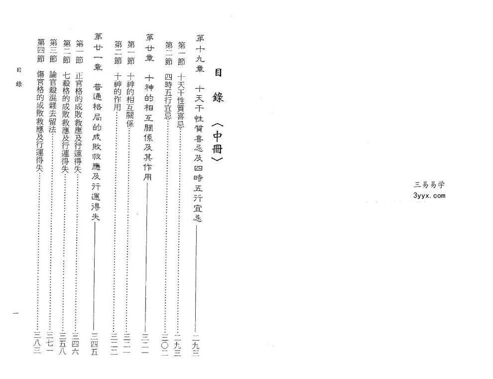 许羽贤《子平命学导航》（上+中+下）三册917页 资料图片