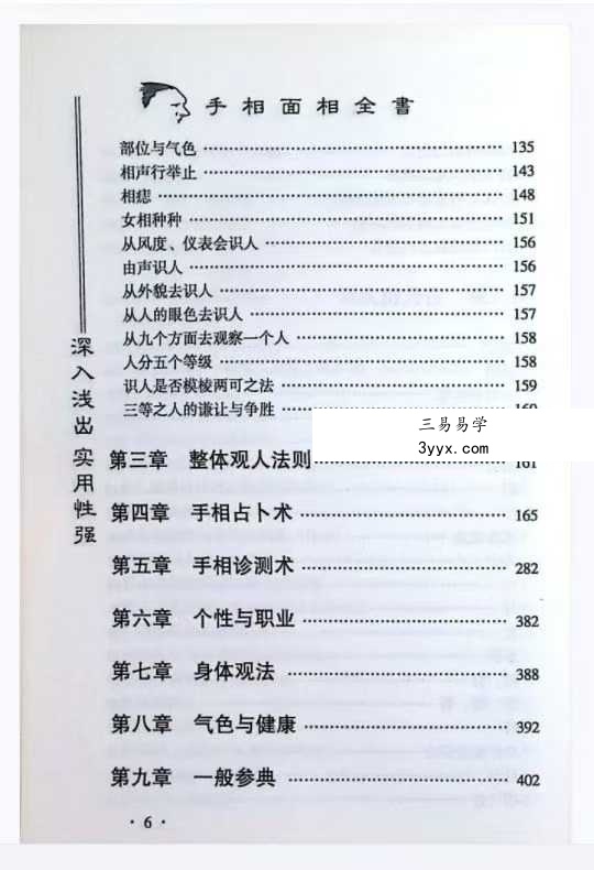 邵伟华《手相面相全书》265页 资料图片
