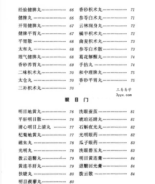 河北省中医研究院《清太医院配方》296页 资料图片