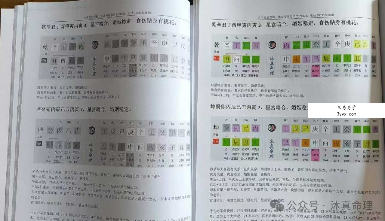 沐真《八字底层逻辑》121页 资料图片