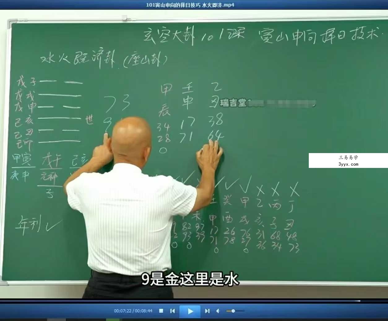周锦伦 玄空大卦122集+文档讲义 资料图片