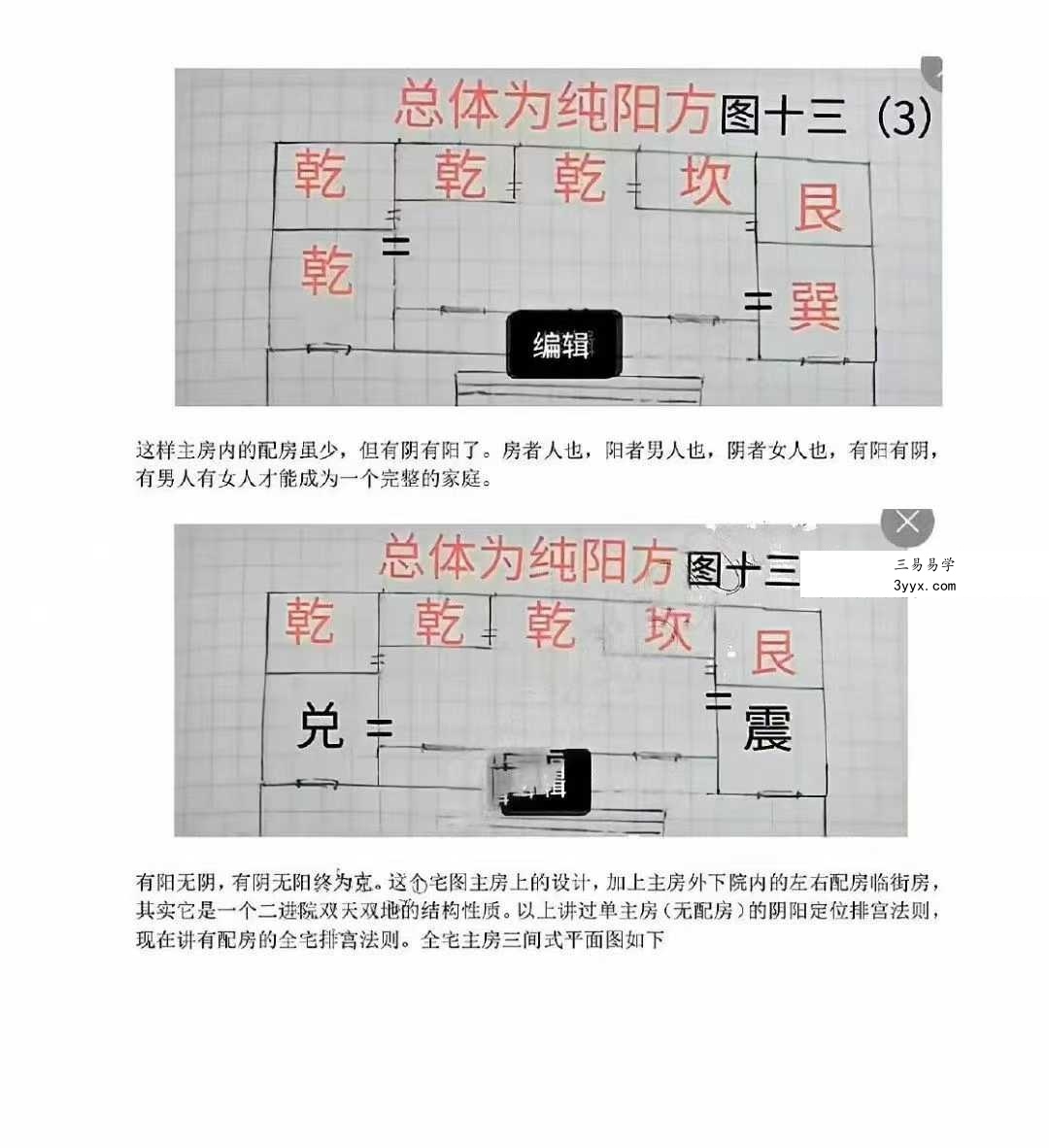 李云奇一宅断《实战案例精华、河洛易宅菁华录》339页 资料图片