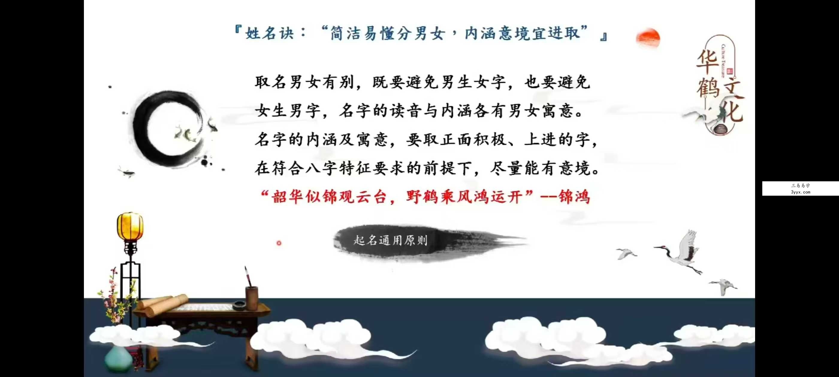 朱辰彬《华山八字起名》 20集 资料图片