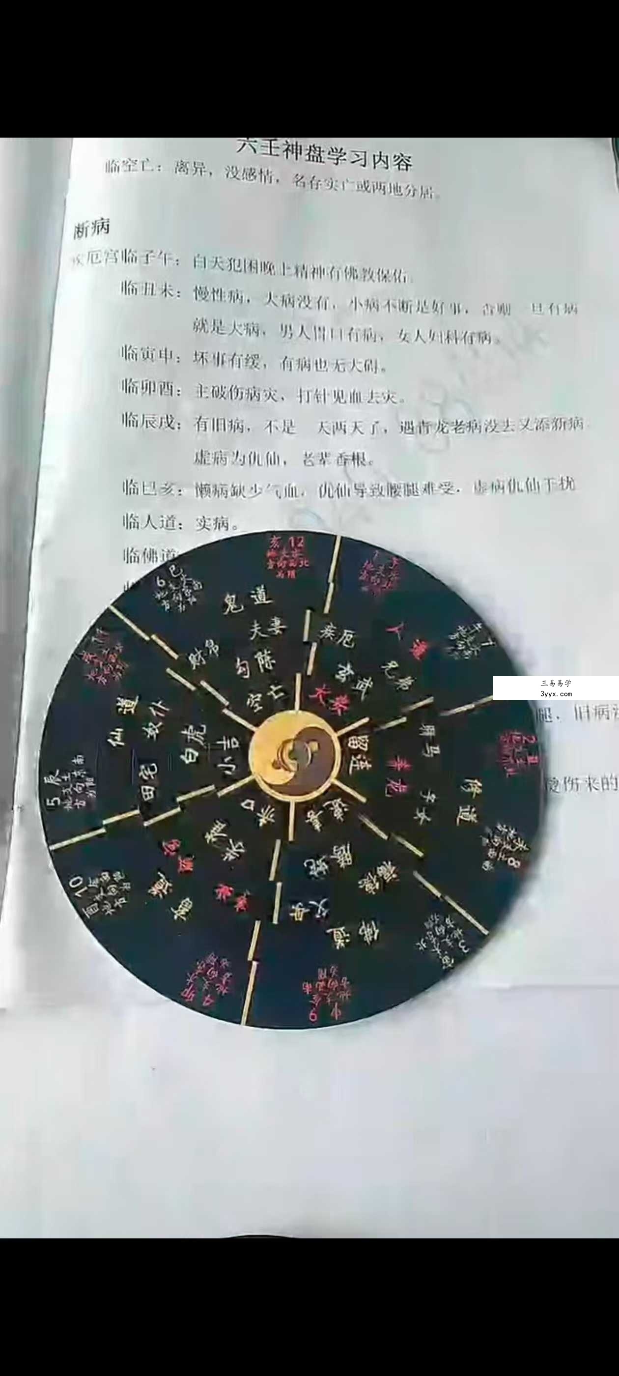 孙真坤六壬神盘直断 资料图片