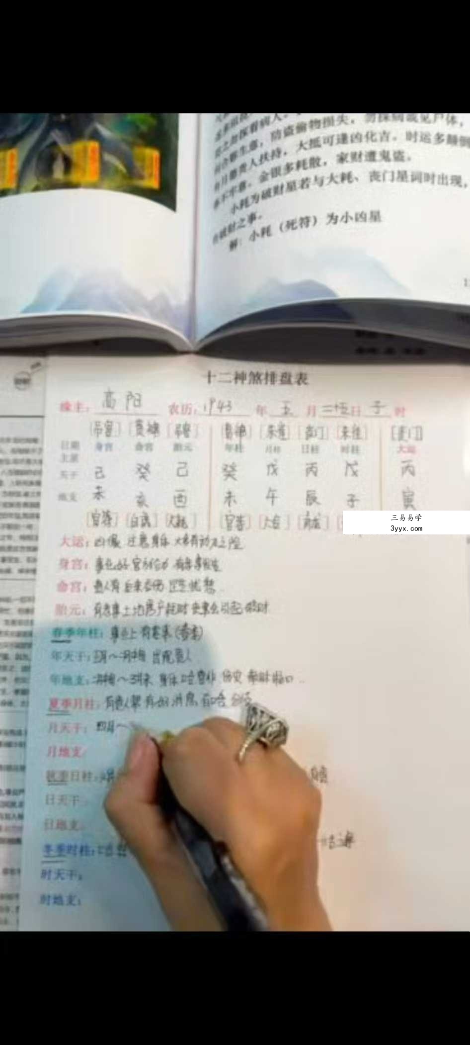 孙真坤 流年十二神煞 资料图片
