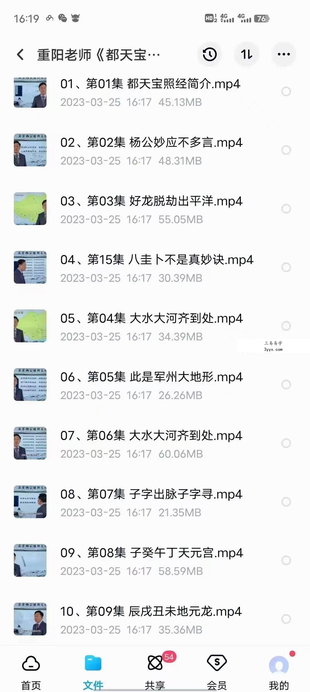 杨公风水《都天宝照经》38集 快速寻龙的秘诀 资料图片