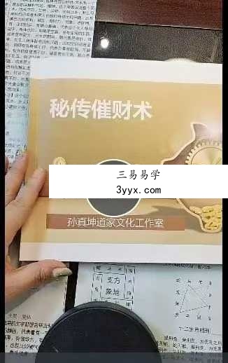 孙真坤 秘传催财术34集 资料图片