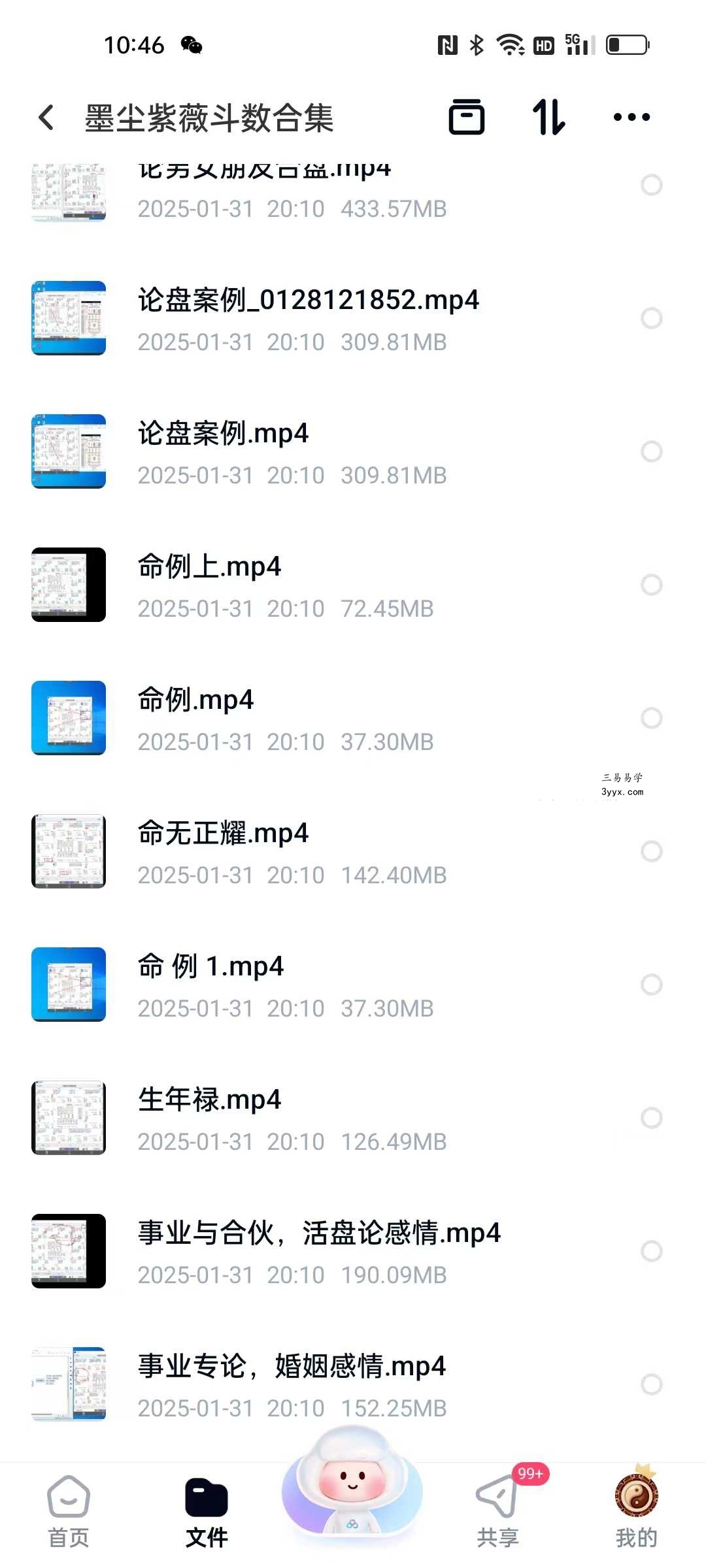 墨尘紫薇斗数合集40集+讲义 资料图片