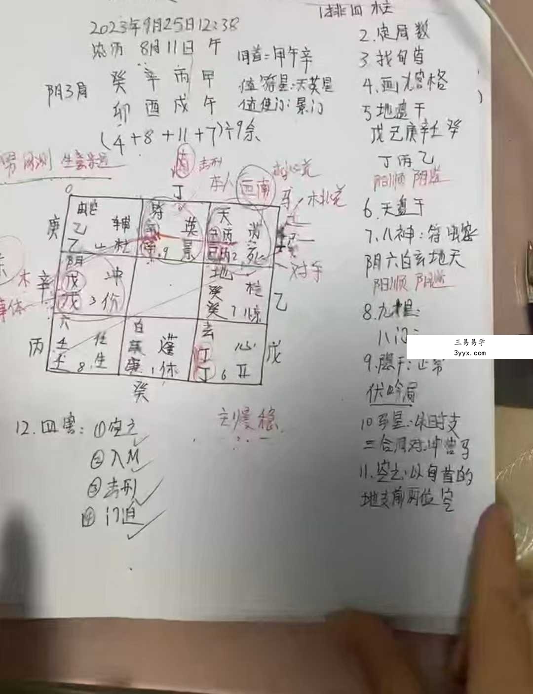 三生《道家阴盘奇门实战案例分析视频》23集 资料图片