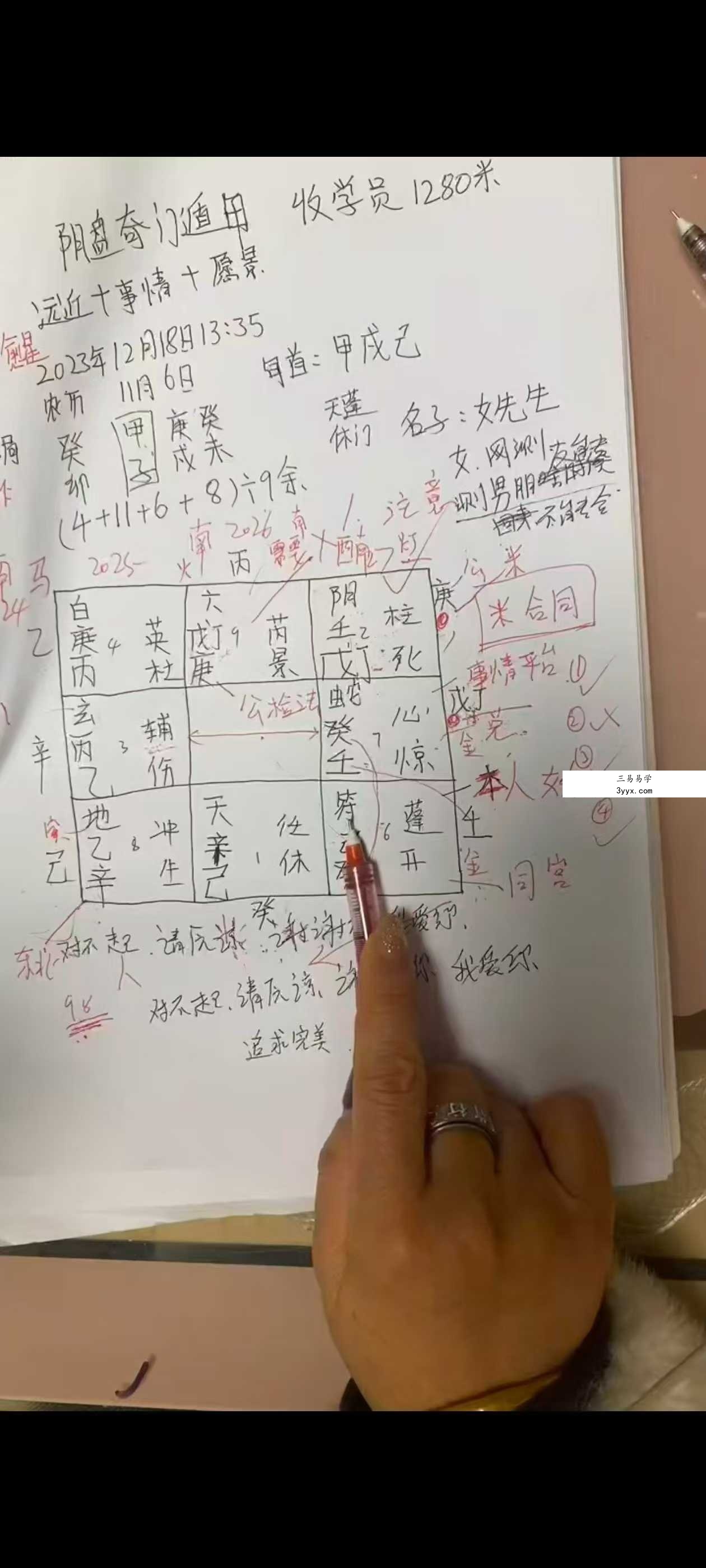 三生《道家阴盘奇门实战案例分析视频》23集 资料图片