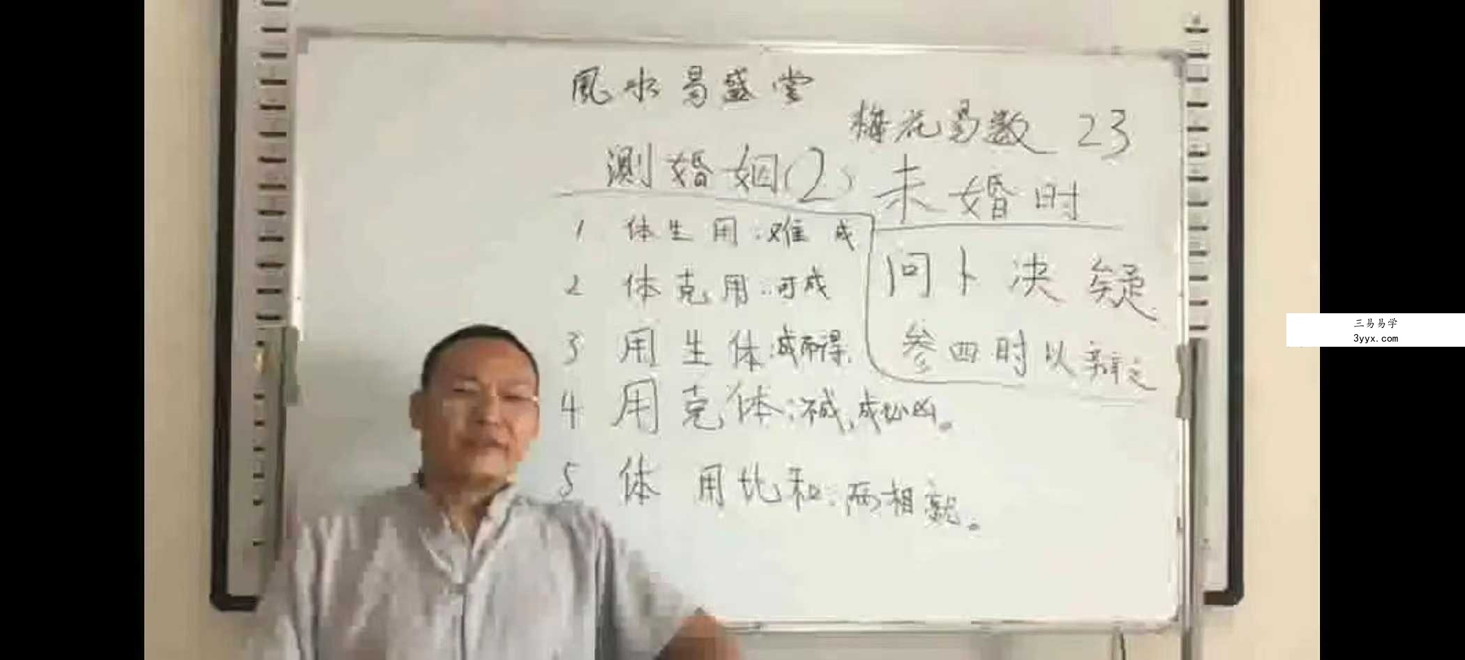 李垣儒《梅花易数》30集 资料图片