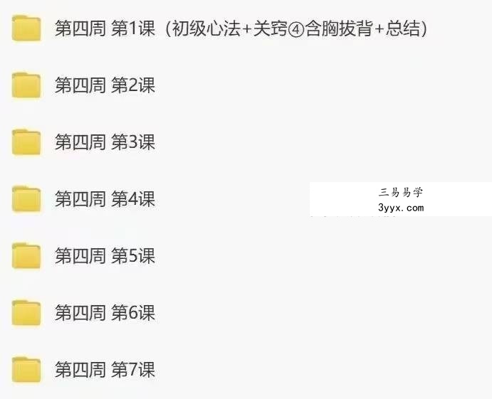 【桩功好课】桩道天周天高功班 七周49天练跟好课 全167讲频视课 资料图片