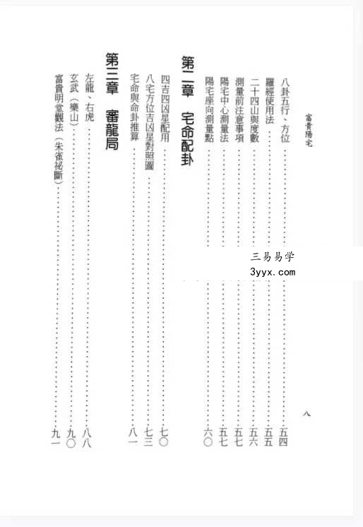 李子源《富贵阳宅》503页 资料图片
