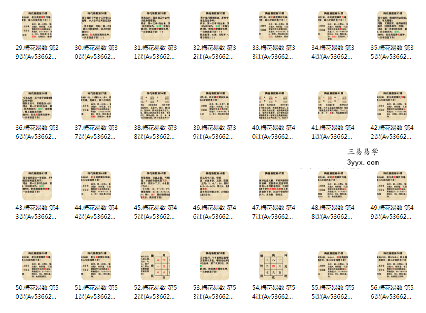 黄离 甘师兄教你自学《梅花易数》68集 资料图片