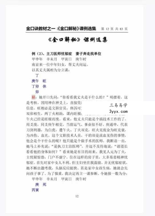 崂山未道 金口解秘课例选集 资料图片