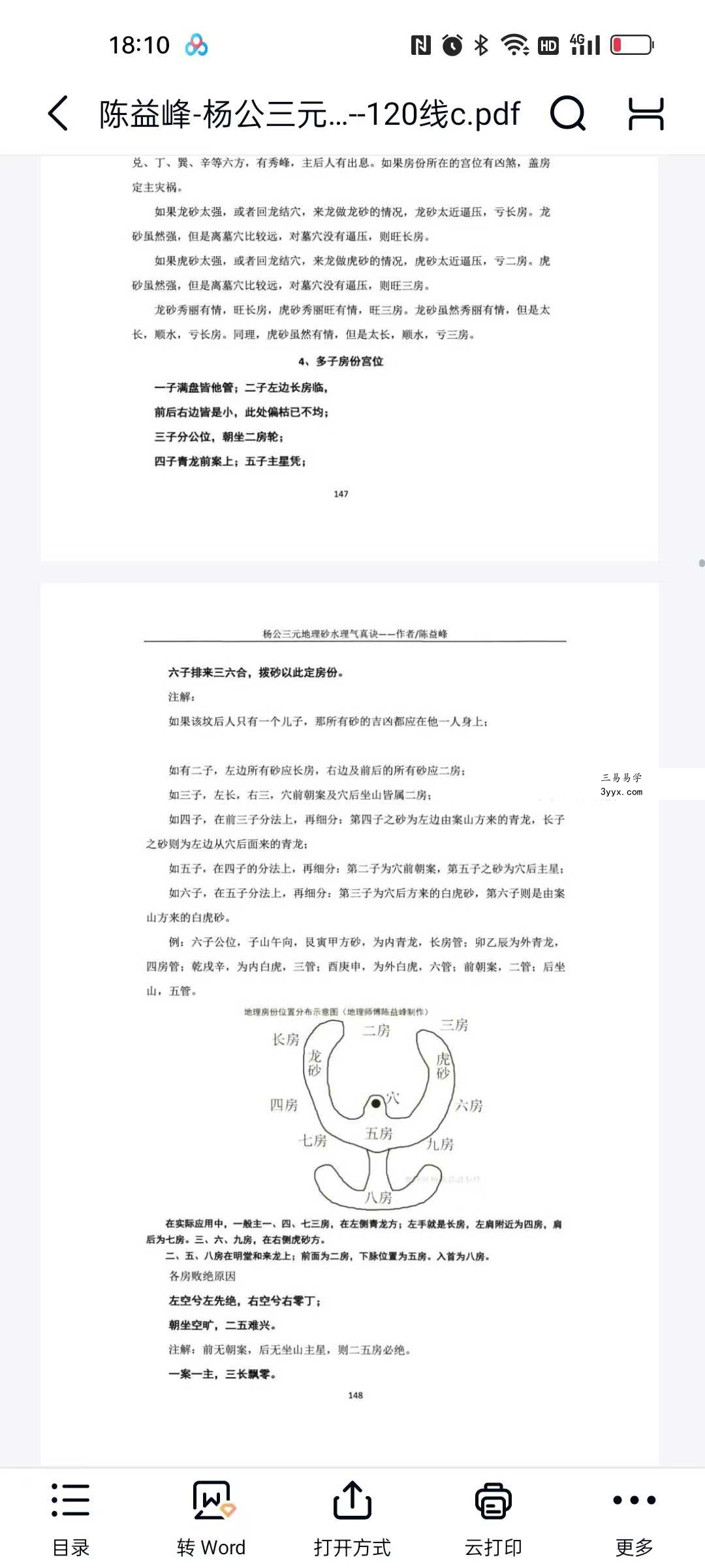 陈益峰-杨公三元地理《断砂水理气真诀》 资料图片