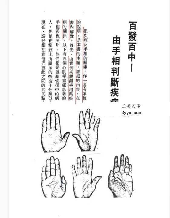 《由手相看健康》209页 资料图片
