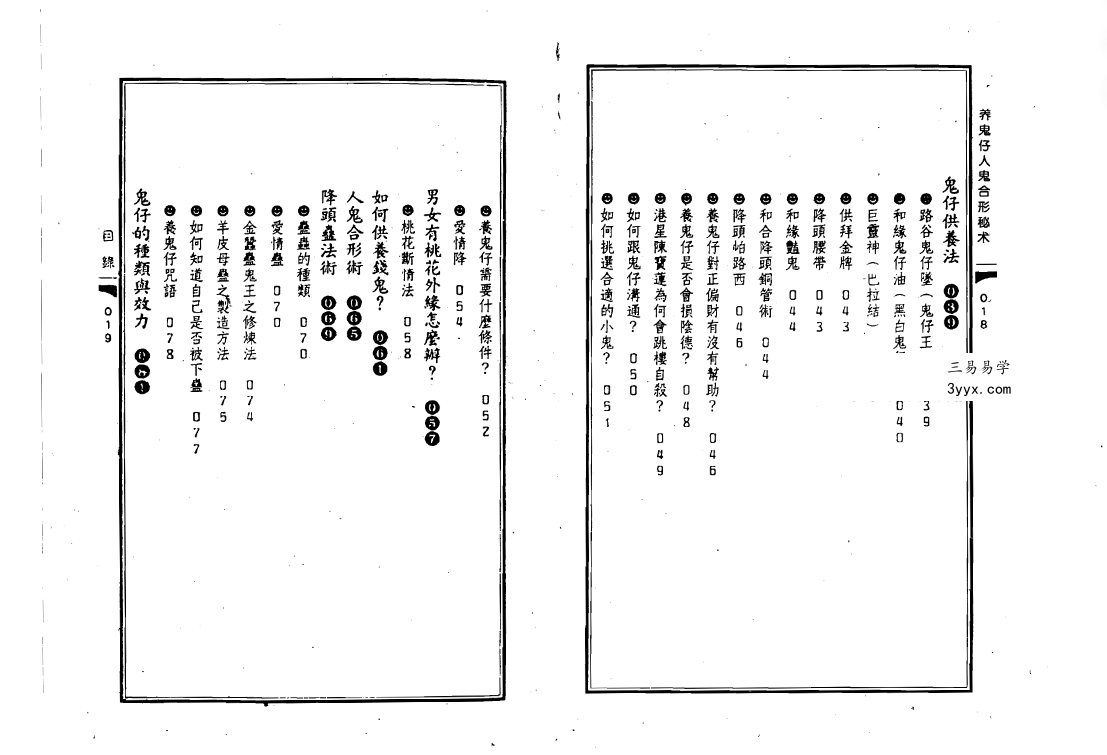 苏连龙-养鬼仔人鬼合形秘术288页 资料图片