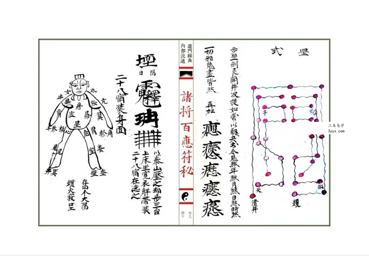 《诸将百应符秘 普庵符秘》上册+下册 资料图片
