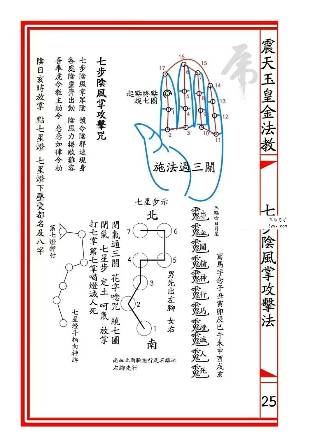 震天玉皇金法教《虎令门》33页 资料图片