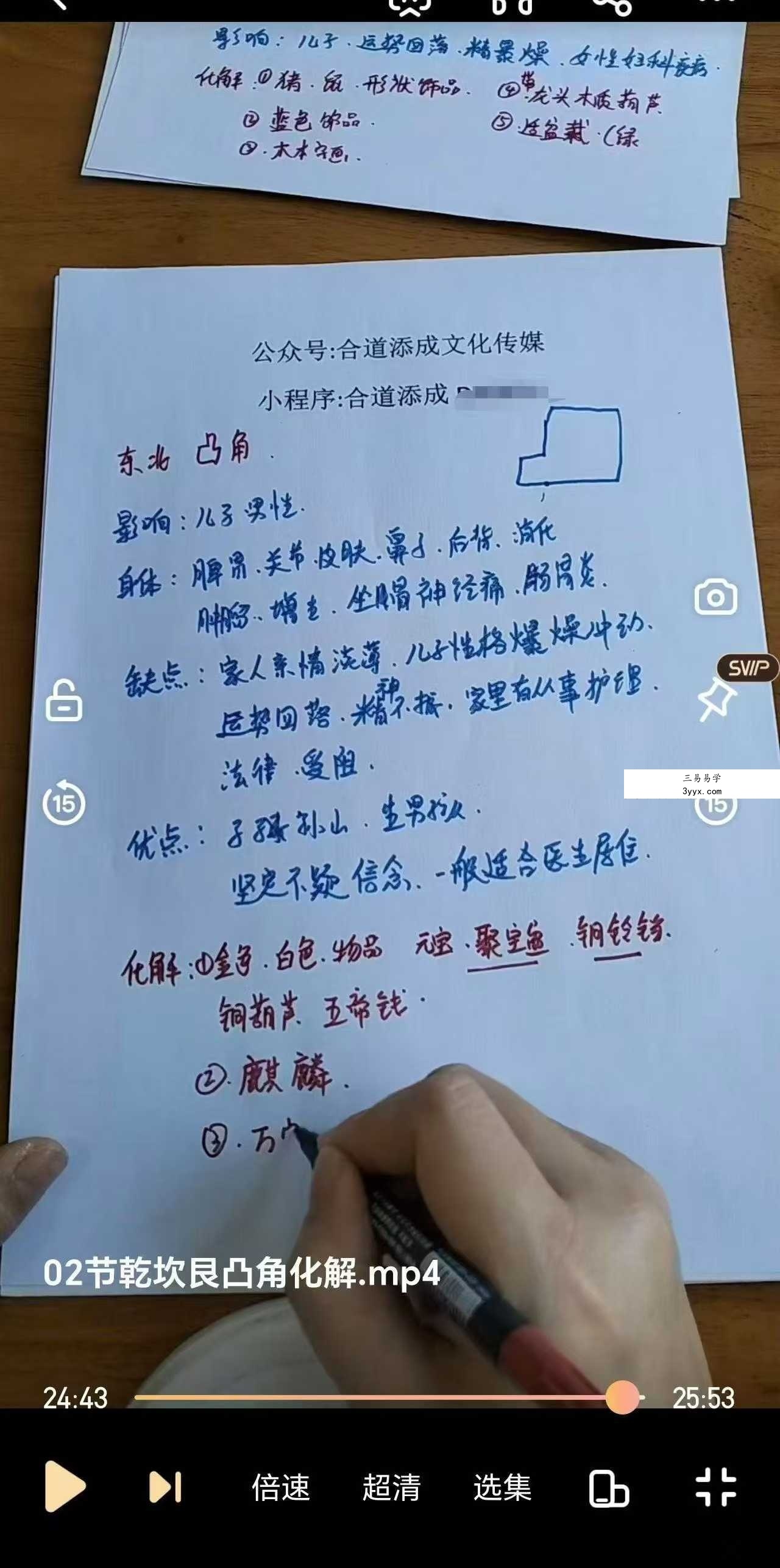 合道添成慧智屹数风水化解55种视频课共56集 资料图片