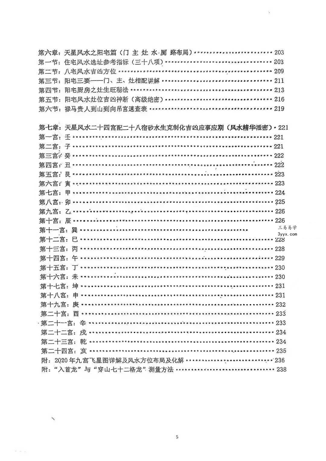 韦氏天星风水内部资料 8本合集 资料图片