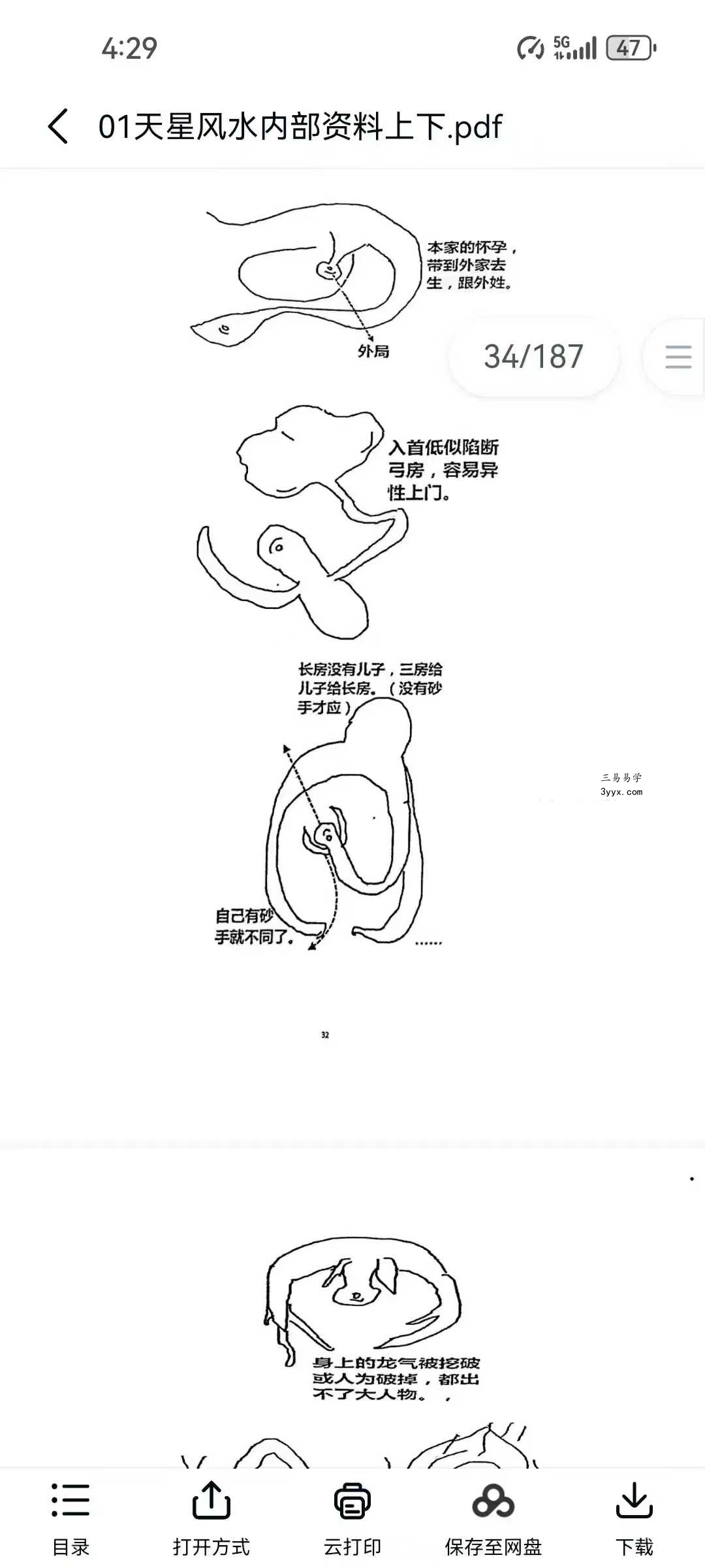 韦氏天星风水内部资料 8本合集 资料图片