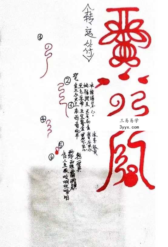 《正一天师府符法文》38页 资料图片