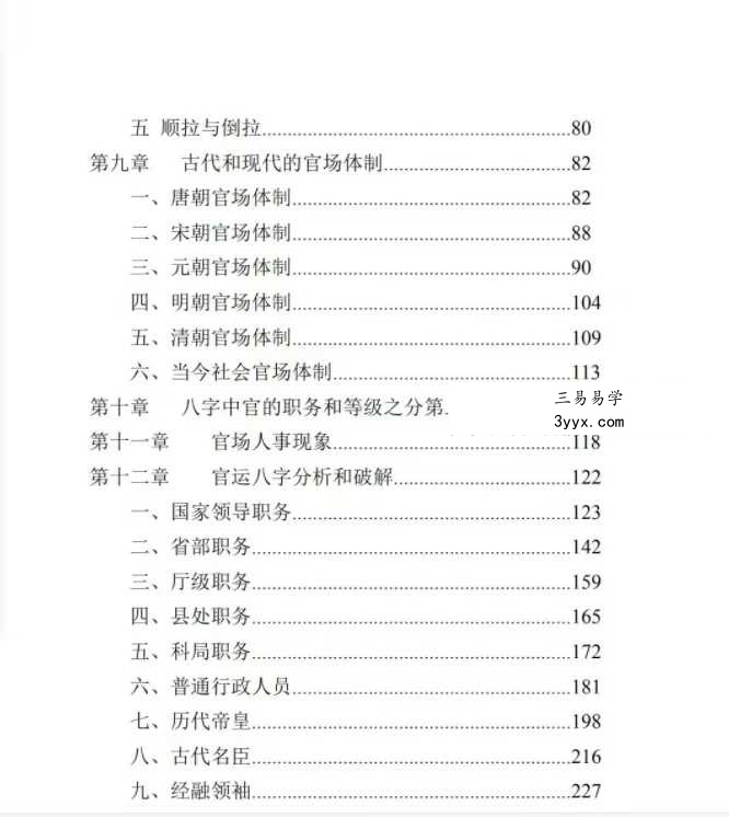杨清娟《盲派命理官运断法专辑》362页 资料图片