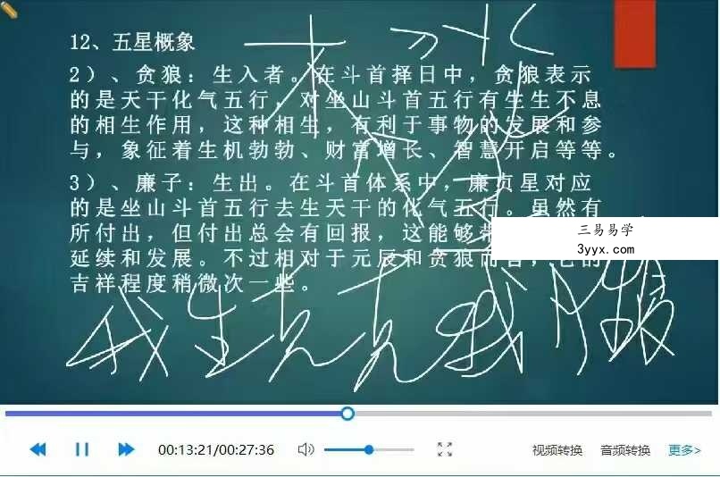 学易致用《斗首择日运用详解》48集 资料图片