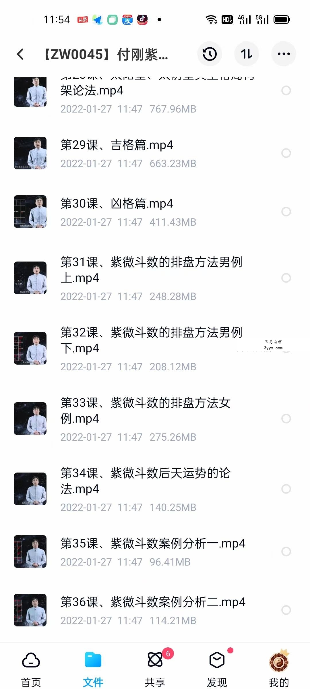 付刚紫微斗数初级入门视频36集 资料图片