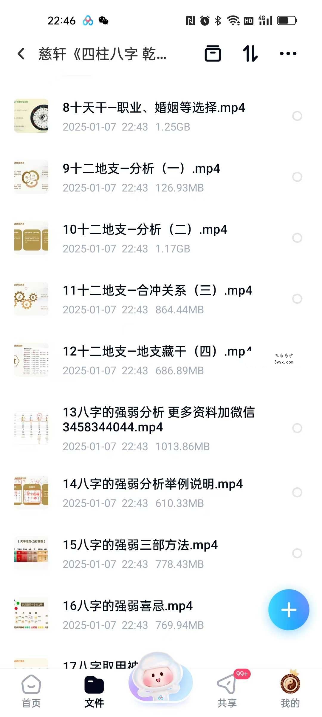 慈轩《四柱八字 乾坤四步法》35集 资料图片