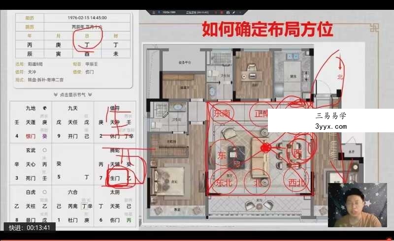 林涵予《奇门遁甲风水实战课》7集 资料图片