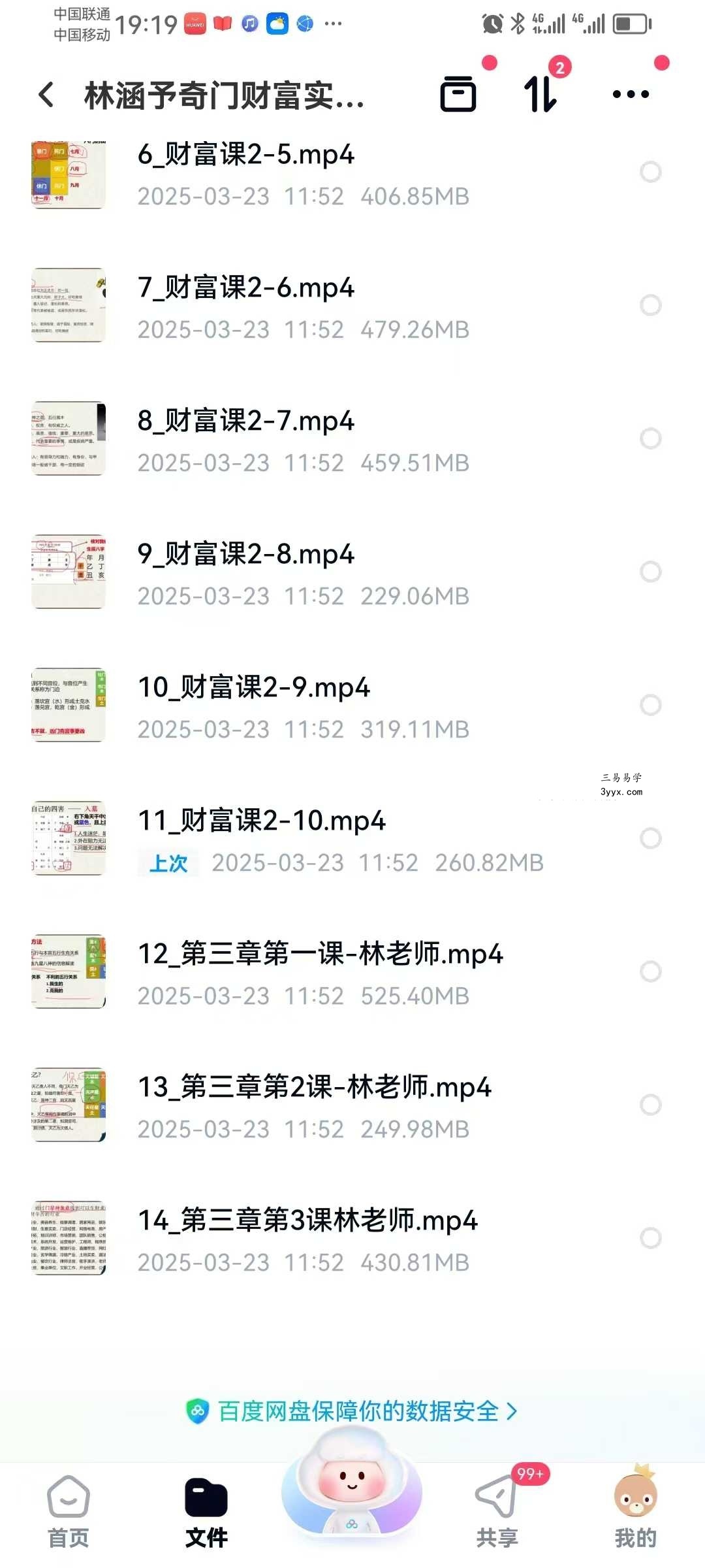 林涵予《奇门财富实战班》14集 资料图片