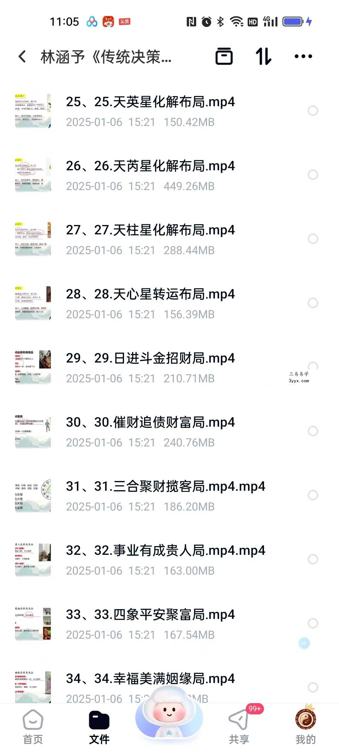 林涵予《传统决策学阵法玄机班》57集 资料图片